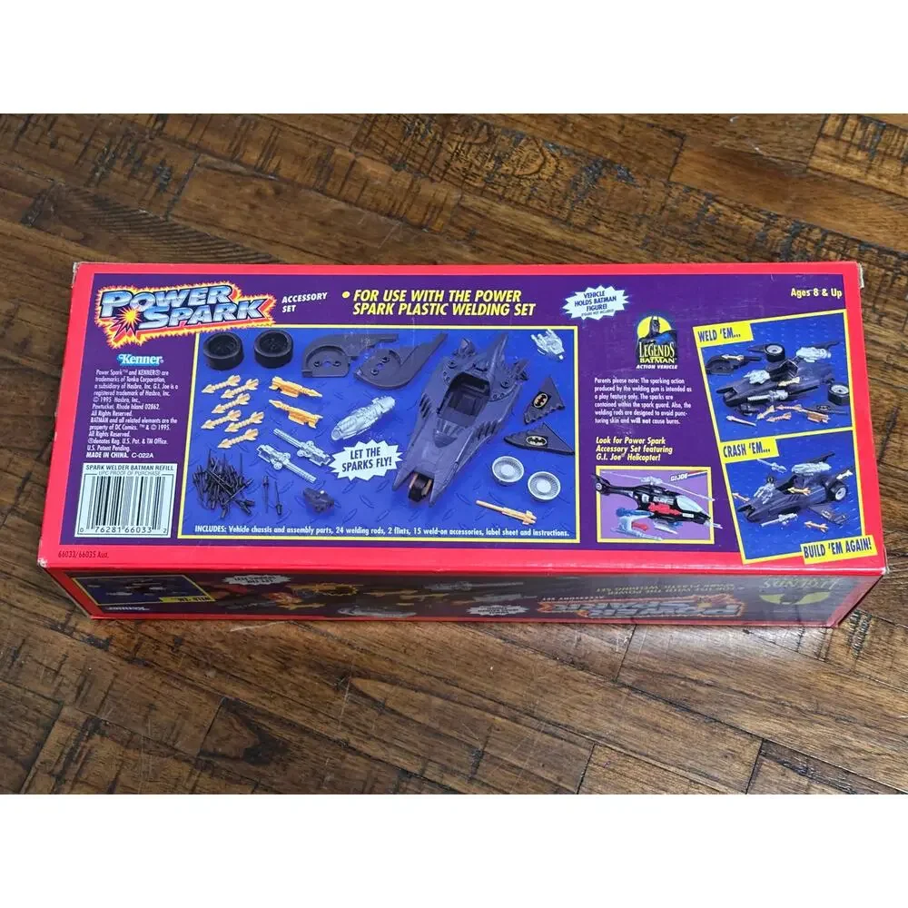 Kenner Power Spark Legends of Batman Action Vehicle Accessory Set 1995